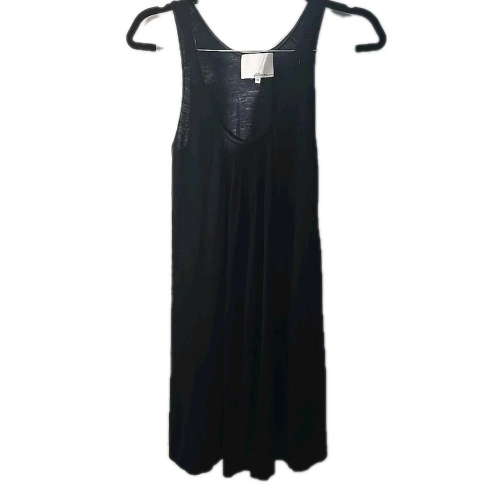 Phillip Plein Black Sheer‎ Wool Cashmere Blend Dress Womens Size XS